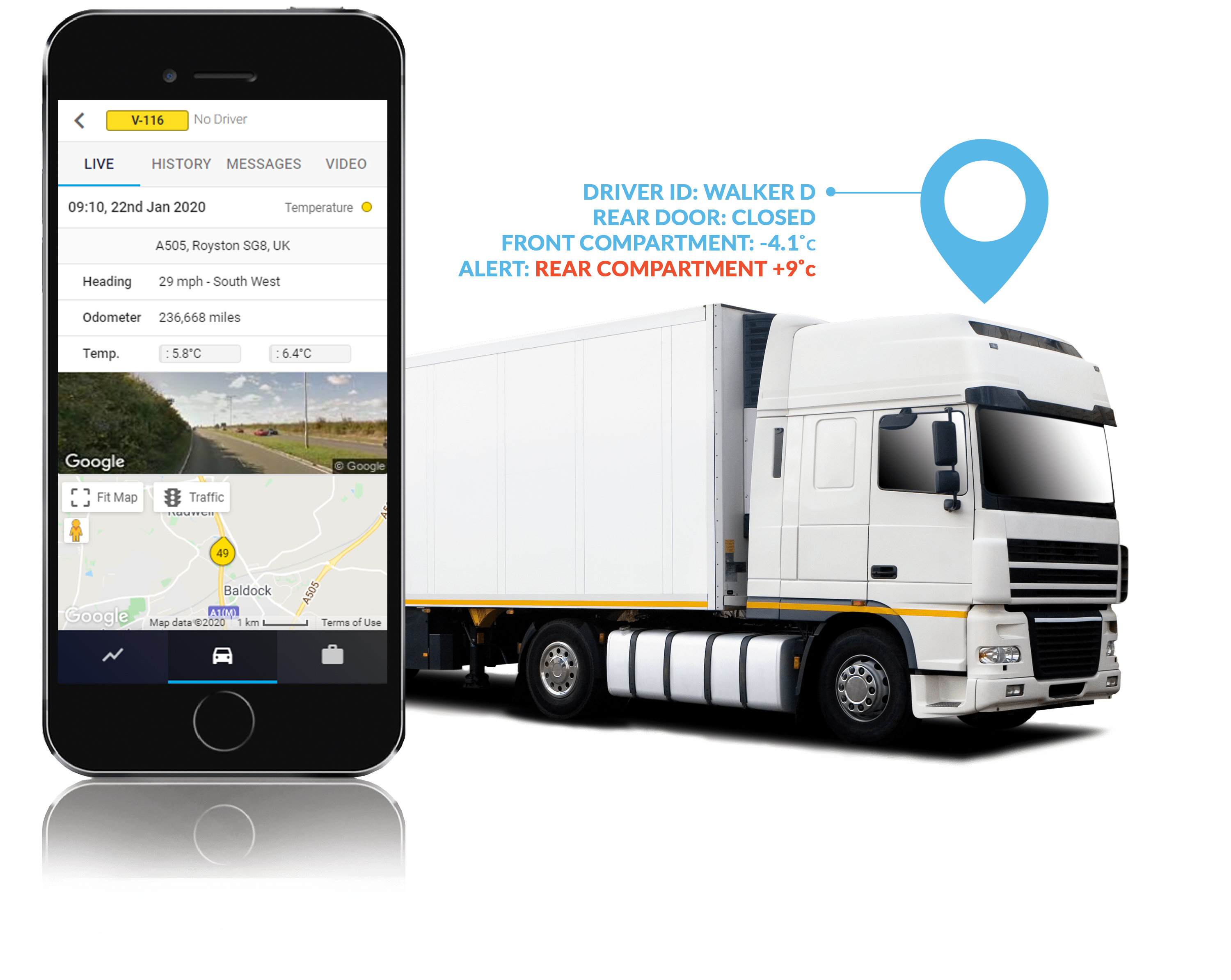 Seven Eye Vehicle Tracking